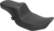 Drag Specialties Seats Predator III 2-Up Seat for FLT/FLH 2023-2024 with Vinyl Cover and Contoured Design