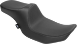 Drag Specialties Seats Predator III 2-Up Seat for FLT/FLH 2023-2024 with Vinyl Cover and Contoured Design