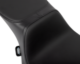 Drag Specialties Seats Performance Predator 2-Up Seat with Extended Reach for Harley FLHX/FLTR 2023-2024 - Solar Leather
