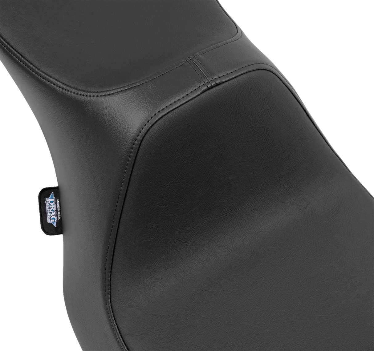 Drag Specialties Seats Predator III 2-Up Seat for FLT/FLH 2023-2024 with Vinyl Cover and Contoured Design