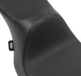 Drag Specialties Seats Predator III 2-Up Seat for FLT/FLH 2023-2024 with Vinyl Cover and Contoured Design