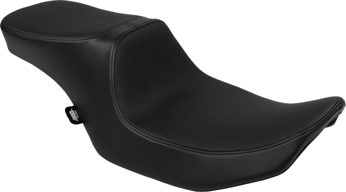 Drag Specialties Seats Predator 2-Up Seat for Harley FLTR/FLHX 2023-2024 with Vinyl Cover and Smooth Finish