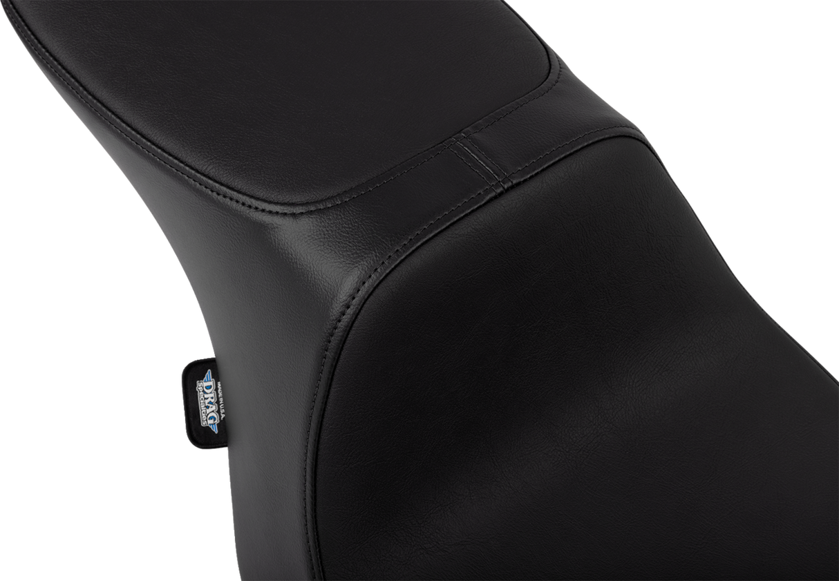 Drag Specialties Seats Predator 2-Up Seat for Harley FLTR/FLHX 2023-2024 with Vinyl Cover and Smooth Finish