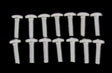 MODQUAD 14 Piece Plastic Fender Set with Stainless Bolt Kit for Yamaha YFZ350 Banshee (1987-1996)