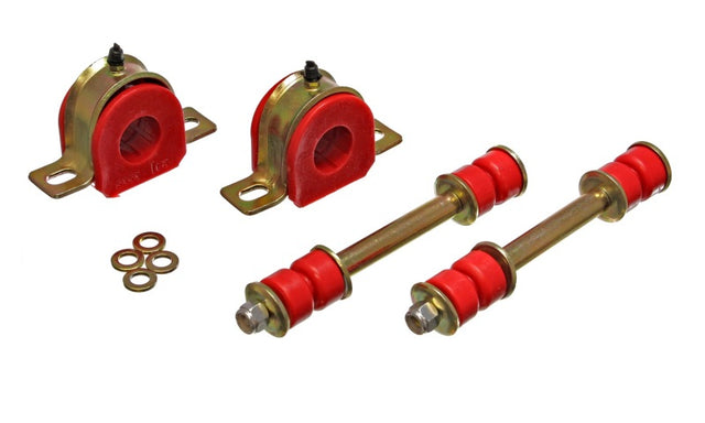 Energy Suspension 3.5190R Performance Polyurethane Front Sway Bar Bushings and End Links for 1982-1994 GM S-10, S15, and Oldsmobile Bravada