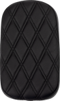 Drag Specialties Seats Rear Solo Seat - Wide Double Diamond Black Stitch for Harley FLH/FLT 1997-2023 - Part #4700B