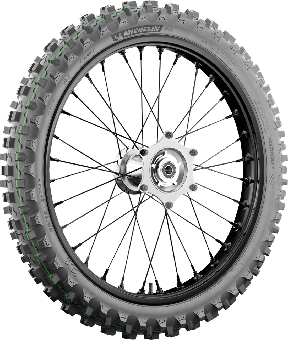 MICHELIN Tire - Enduro Medium 2 - Front - 90/90-21 - 54R 04542