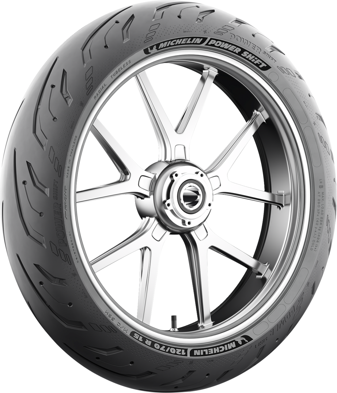 MICHELIN Tire - Power Shift - Front - 120/70R17 - 58H 63557