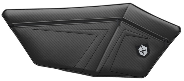 PRO ARMOR Door Knee Pads with Storage for Polaris RZR Pro XP and Pro XP 4 Models (Black)