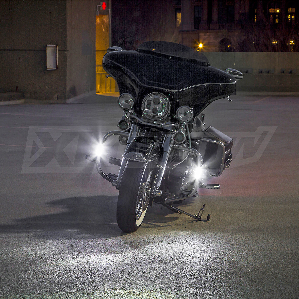 XK GLOW XK034014-B Highway Bar Black for Select Vehicles with Dual Color LED Lights