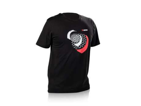 Akrapovic Lifestyle Mesh T-Shirt for Men in Black – Extra Large