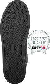 HIGHWAY 21 Axle Leather Waterproof Shoes for Harley Davidson Motorcycles - Size 5, Black