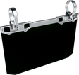 AXIA MODNDSVB-C 12-Inch x 8-Inch Narrow Mount Sun Visor with Solid Black Shield for Off-Road Vehicles
