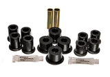 Energy Suspension 8.2107G Rear Leaf Spring Bushing Set for 1991-1994 Toyota Pickup 2WD – Black Performance Polyurethane