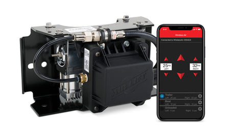 Air Lift Wireless Air Control System with EZ Mount – App-Enabled Bluetooth Compressor for Air Springs
