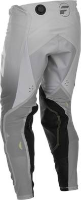 Fly Racing Evolution DST Pants for Motocross - White/Grey Size 28 with Advanced Fit and Ventilation