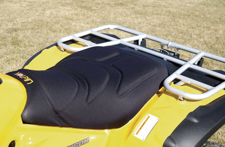 KOLPIN 91855 ATV Gel Tech Seat Cover – Black for Polaris Ranger, Yamaha Grizzly, Honda FourTrax, Kawasaki Brute Force
