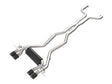 aFe MACH Force-Xp 3 Inch to 2.5 Inch Stainless Steel Cat-Back Exhaust System with Carbon Fiber Tips for BMW M2 (G87) 2023-2025 3.0L L6