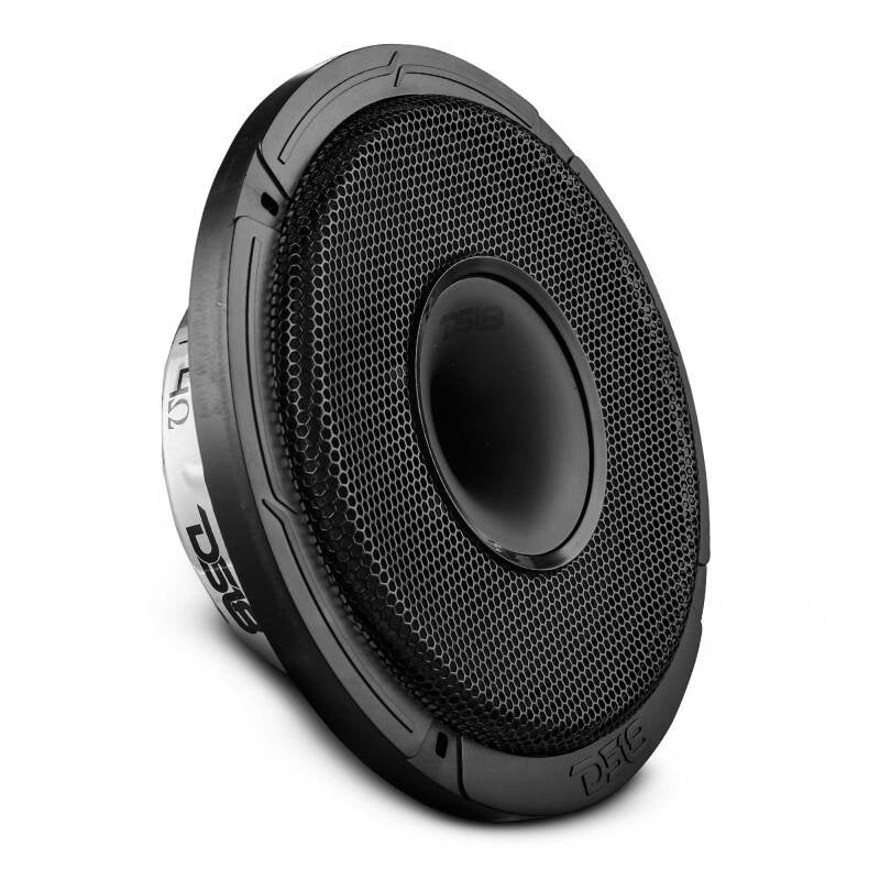 DS18 PRO-HY8.4MSL 8-inch 200W RMS 4 Ohm Mid-Range Loudspeaker for Car Audio with Shallow Grill