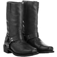 Highway 21 Spark Boots Size 9 - Durable Full-Grain Leather Motorcycle Boot with Weatherproof Technology
