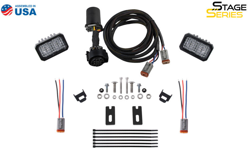 Diode Dynamics 2024+ Toyota Tacoma Stage Series Reverse Light Kit - C2 Pro