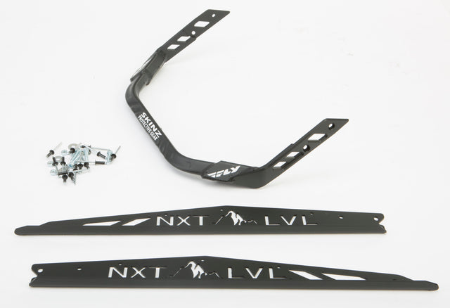 PRO ARMOR NXPRB226-FBK/BLK Nxt Level Rear Bumper for Polaris 600 RMK 144" (2017-2019)