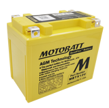 Motobatt MBTX12U Sealed AGM Battery for Motorcycle, ATV, and Powersports Vehicles