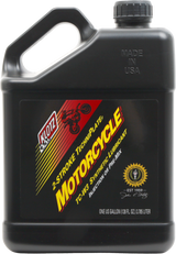 Klotz Motorcycle Techniplate 2T Synthetic TC-W3 Oil - 1 Gallon Bottle, Suitable for 2-Stroke Engines