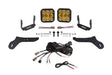 Diode Dynamics 17-20 Ford Raptor SS5 Bumper LED Pod Light Kit - Sport Yellow Combo