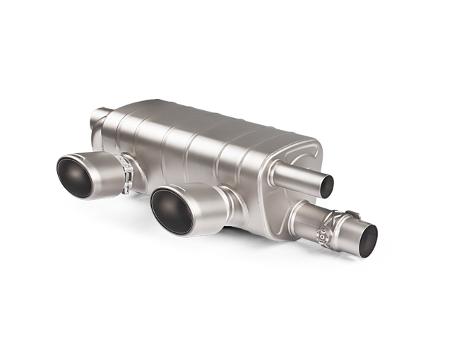 Akrapovic Slip-On Line Titanium Exhaust System for 2016-2017 Porsche 911 Carrera S/4/4S/GTS (991.2) with Titanium Tips