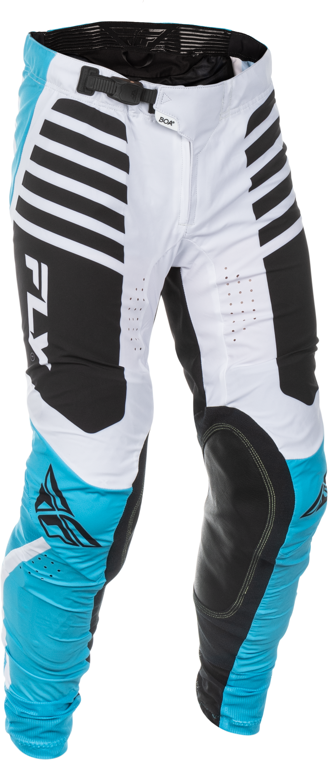 Fly Racing Lite Pants for Men - Ca/Ny Blue/White/Black, Size 32 - Motorcycle Riding Gear