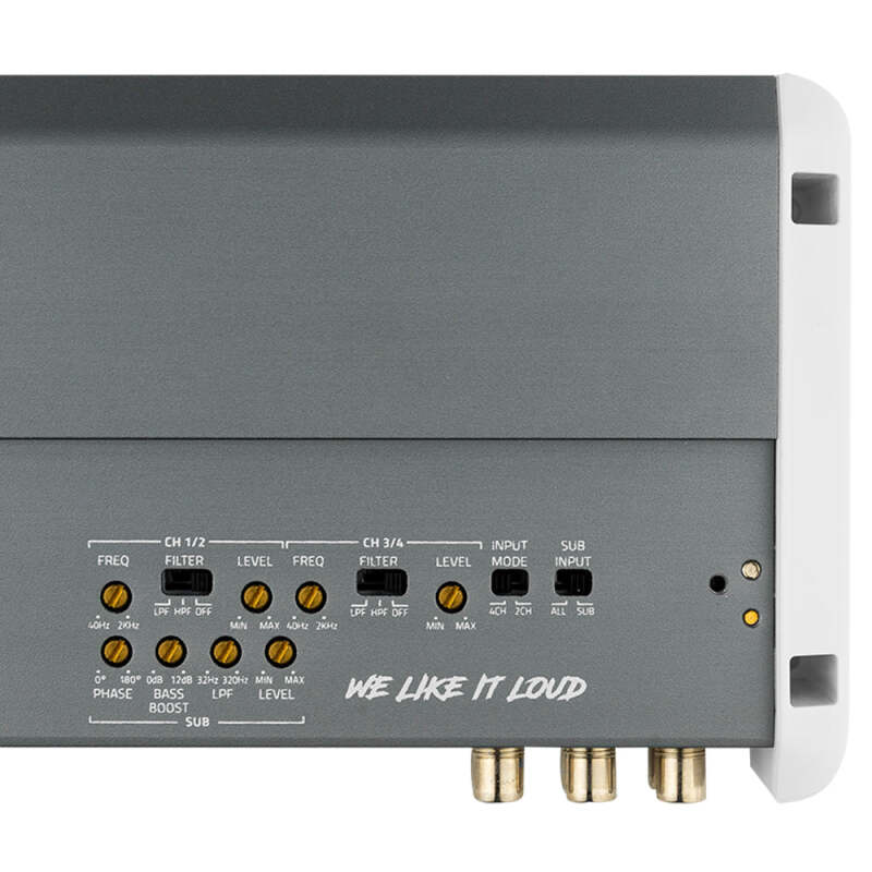DS18 NXL-M5 5-Channel Class-D Marine Amplifier - 4 x 180W at 4 Ohm & 1 x 600W at 2 Ohm - Waterproof IP55 for Powersports Vehicles