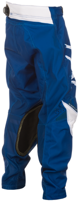Fly Racing Kinetic Stoke Pant for Motocross - Navy/White, Size 24 - Compatible with Honda CRF250R, Kawasaki KX250, Yamaha YZ250F, Suzuki RM-Z250, KTM SX250