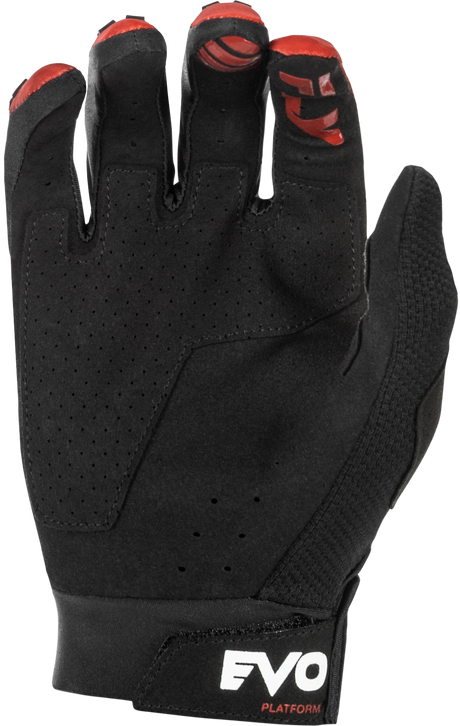 Fly Racing Evolution DST Gloves Red/Black/Grey for Motocross and Off-Road Vehicles