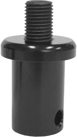 OPEN TRAIL Replacement Cap Black with 3/8" x 24mm Stud – Fits Standard Flag Mounts for Jeep, Truck, and Trailer