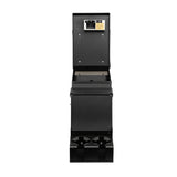 Tuffy Products 013-01 Deluxe 8-Inch Black Steel Stereo Console for Powersports Vehicles