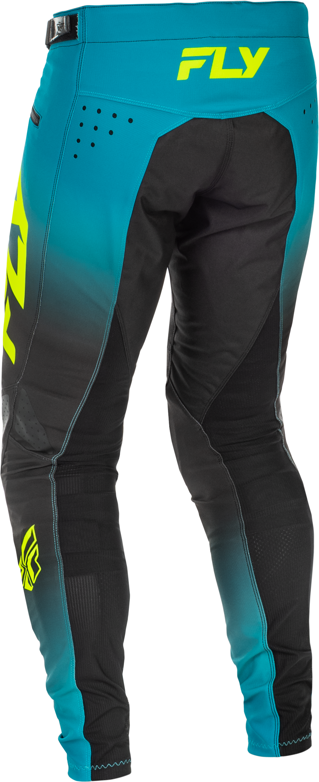 Fly Racing Youth Rayce Bicycle Pants for BMX and MTB - Size 24, Teal/Black/Lime