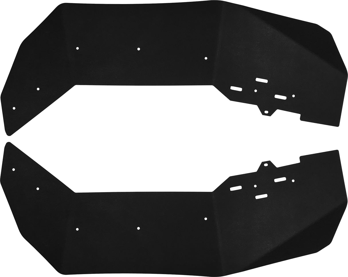SPIKE Over Fenders Set (4) for Polaris RZR 1000/900 - Black Polyethylene Fender Flares