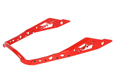 PRO ARMOR NXPRB231-RD Nxt Lvl Rear Bumper in Red for Polaris 650 and 850 RMK Khaos Matryx Slash 146"