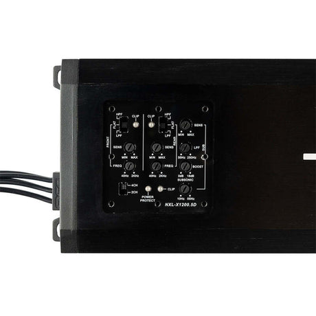 DS18 NXL-X1200.5D 5-Channel Class-D Amplifier for Powersports Vehicles with IP67 Waterproof Rating