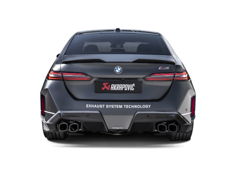 Akrapovic 2024+ BMW M5 G90 Carbon Fiber Rear Trunk Lip - Sporty Aerodynamic Enhancement