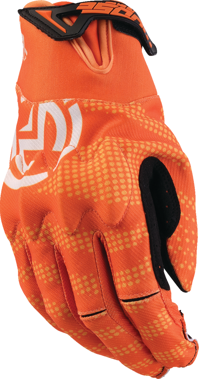 MOOSE OFFROAD MX1™ Gloves - Orange for Off-Road Motorcycles, Small (Part #3330-7982)