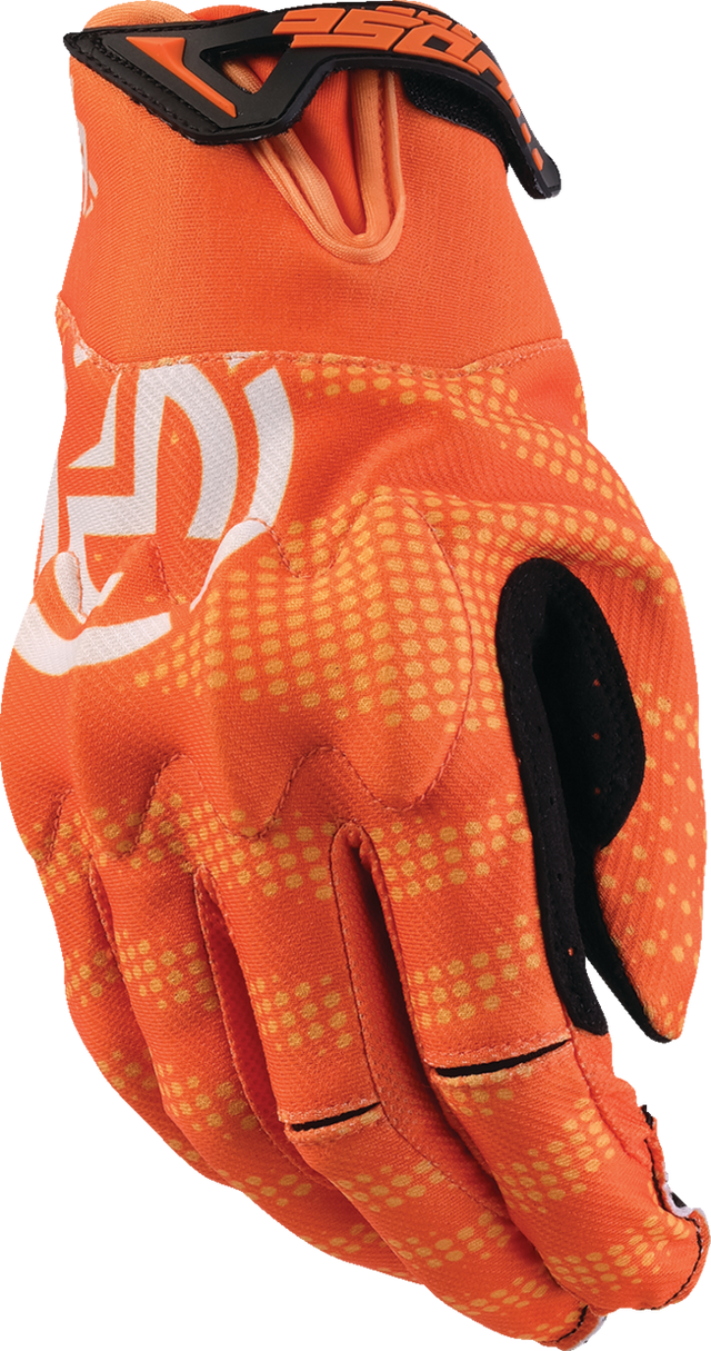 MOOSE OFFROAD MX1™ Gloves with D3O Impact Protection - Orange, 3XL