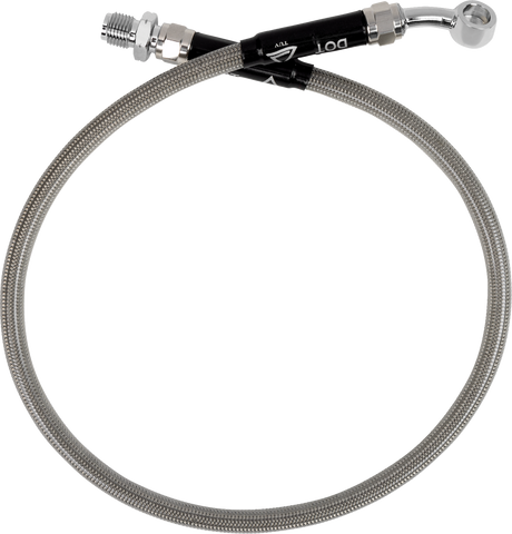 MOOSE OFFROAD Stainless Steel Brake Line G06-2-001/P for Jeep Wrangler, Toyota Tacoma, Ford F-150