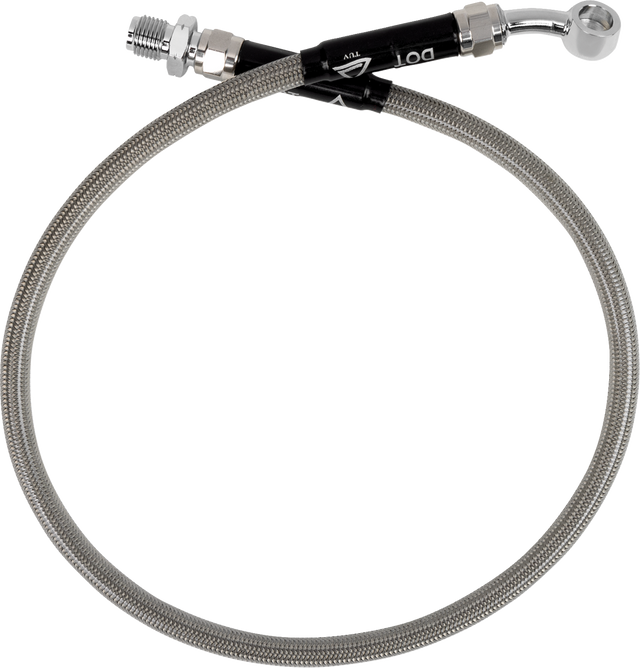 MOOSE OFFROAD Stainless Steel Brake Line G06-2-001/P for Jeep Wrangler, Toyota Tacoma, Ford F-150