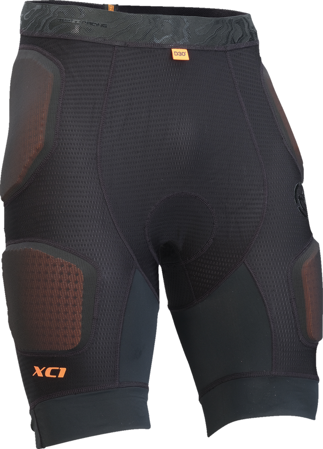 MOOSE OFFROAD XC1 Guard Shorts - Black - Medium with Impact Protection for MTB and Off-Road Vehicles