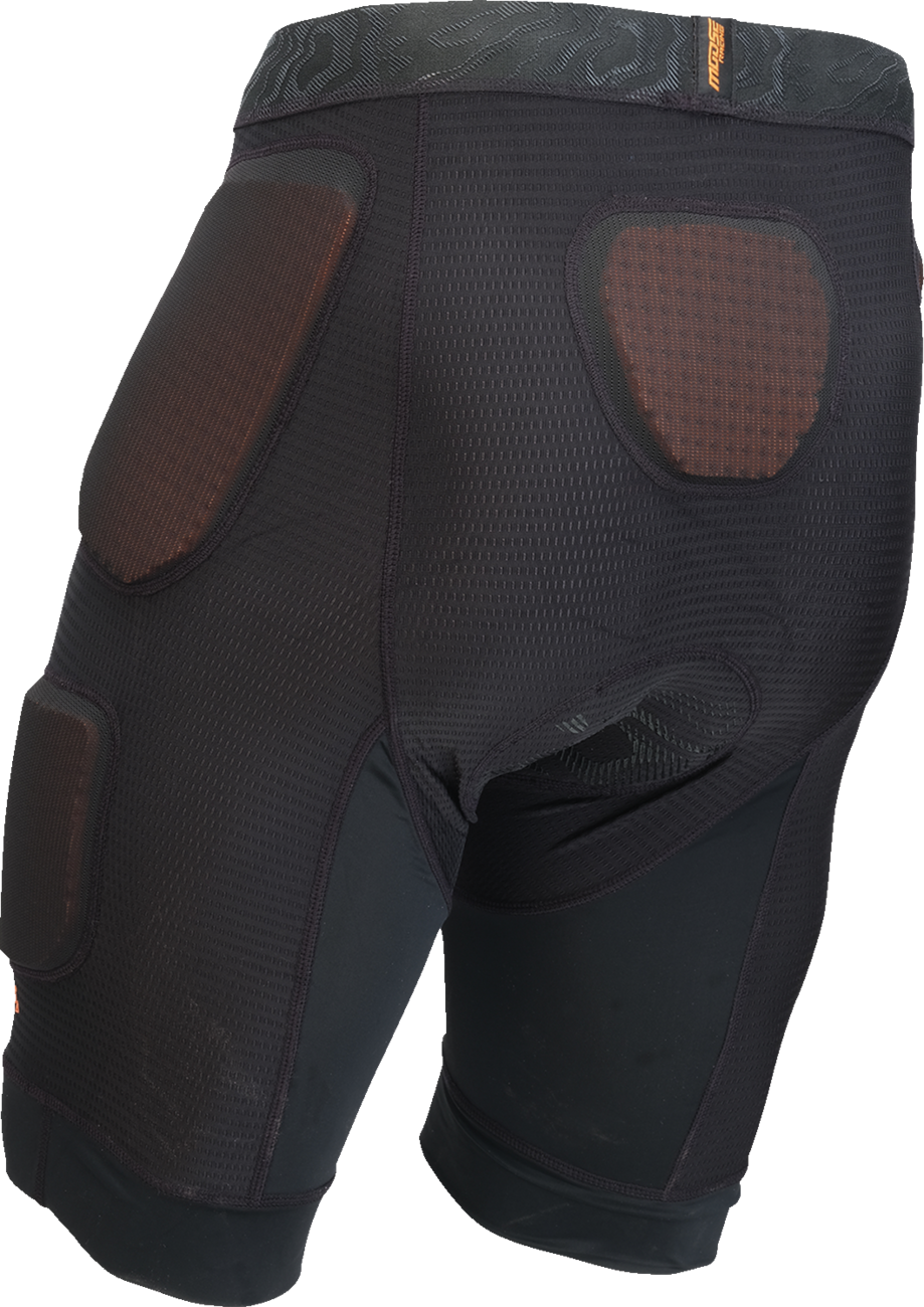 MOOSE OFFROAD XC1 Guard Shorts - Black - Medium with Impact Protection for MTB and Off-Road Vehicles
