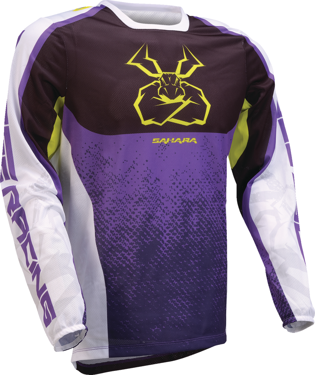 MOOSE OFFROAD Sahara Jersey - Purple/Hi-Viz - 3XL 2910-8351
