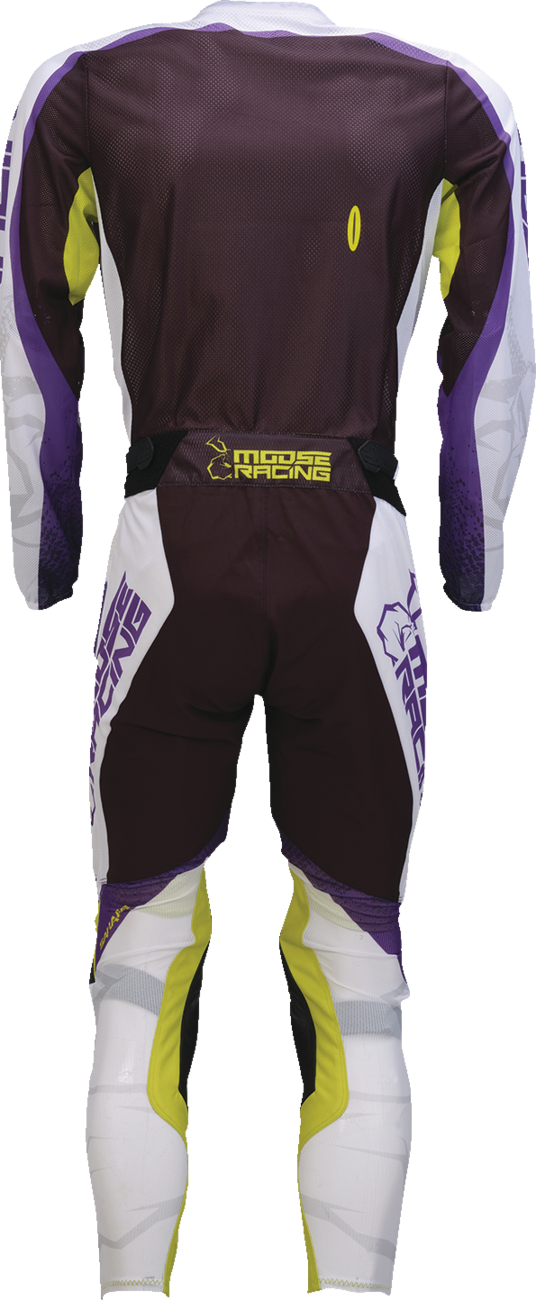 MOOSE OFFROAD Sahara Jersey - Purple/Hi-Viz - 3XL 2910-8351