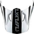 Fly Racing Kinetic Crest Helmet Visor Black/White/Grey XL/2X for Off-Road Motorcycles